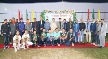 নীলফামারীতে রংপুর রেঞ্জ আন্তঃজেলা ব্যাডমিন্টন টুর্নামেন্টের ফাইনাল অনুষ্ঠিত