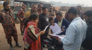 লালমনিরহাটে ৪টি ইটভাটায় ৫ লক্ষাধিক টাকা জরিমানা
