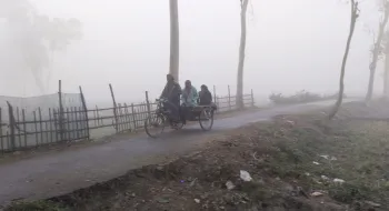তীব্র শীত ও ঠান্ডায় কাবু কুড়িগ্রামের মানুষ