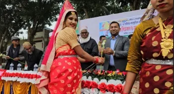 রাণীশংকৈল ডিগ্রি কলেজে বার্ষিক ক্রীড়া প্রতিযোগিতার সমাপনি