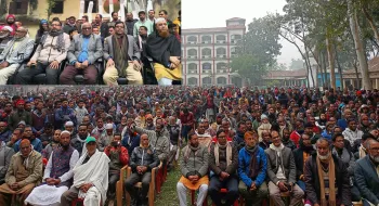 তিস্তা মহাপরিকল্পনা বাস্তবায়নের দাবিতে রাজারহাটে মহাসমাবেশ