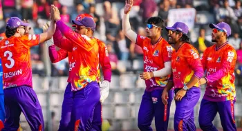 নজিরবিহীন ঘটনা : বিদেশি ছাড়াই ‘ভাঙাচোরা’ রাজশাহীর কাছে হারল টপার রংপুর