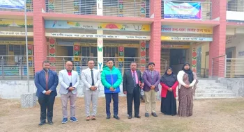 নীলফামারীতে শিক্ষার্থীদের মেধা বিকাশে সরকারি প্রাথমিক বিদ্যালয়ে ব্যতিক্রমী উদ্যোগ, বিদ্যালয় পরিদর্শন করেন জেলা প্রশাসক