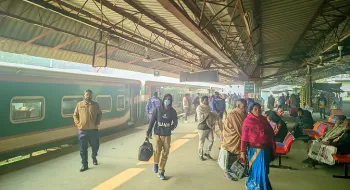 রংপুরে অনিদৃষ্টকালের রেল ধর্মঘট; ১৫টি ট্রেন চলাচল বন্ধ