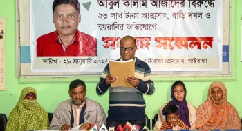 পলাশবাড়ী পৌর বিএনপি নেতার বিরুদ্ধে  লাখ লাখ টাকা হাতিয়ে নেওয়ার অভিযোগ
