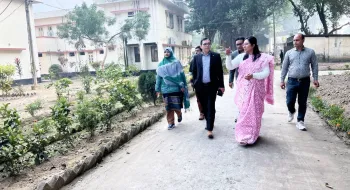 সিভিল সার্জনের বীরগঞ্জ উপজেলা স্বাস্থ্য কমপ্লেক্স পরিদর্শন