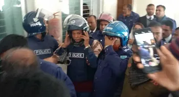 পঞ্চগড়ে সাবেক রেলমন্ত্রী সুজন ৩ দিনের রিমান্ডে