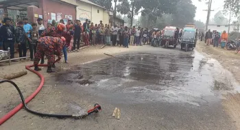 ঠাকুরগাঁওয়ে ট্রাকের ধাক্কায় পথচারী নিহত