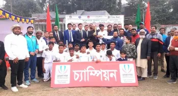 প্রাইম ব্যাংক জাতীয় স্কুল টুর্নামেন্টে চ্যাম্পিয়ন নীলফামারী কালেক্টরেট পাবলিক স্কুল এ্যান্ড কলেজ