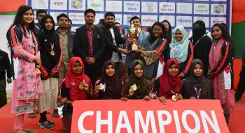 বেরোবিতে আন্তঃবিভাগ ভলিবল ও ব্যাডমিন্টন টুর্নামেন্টের পুরস্কার বিতরণ