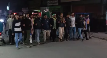 আওয়ামীলীগের বিচারসহ নিষিদ্ধের দাবিতে কুড়িগ্রামে খাটিয়া মিছিল