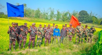 বিএসএফ এর হাতে আটক দুই বাংলাদেশিকে ফেরত আনল বিজিবি