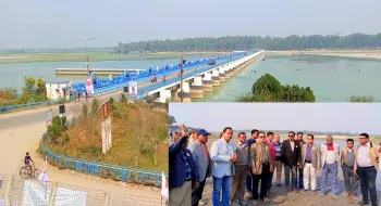 তিস্তা নদী রক্ষা আন্দোলন কমিটির দুইদিনের অবস্থান কর্মসূচি কাল