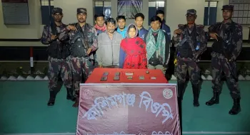 পঞ্চগড় সীমান্তে আটকের পর ৮ বাংলাদেশিকে ফেরত দিলো বিএসএফ