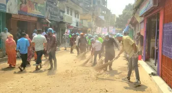 ঠাকুরগাঁওয়ে যুবদলের পরিচ্ছন্নতা অভিযান