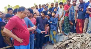 পলাশবাড়িতে মুখ বাঁধা যুবকের লাশ উদ্ধার
