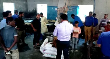 হিলিতে সেমাই কারখানায় অভিযান, তিন কারখানা মালিককে ৮০ হাজার টাকা জরিমানা
