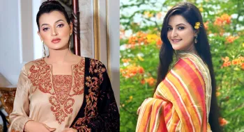 এই, মেয়েদের বাজার কী— বর্ষাকে ধুয়ে দিলেন পরীমণি