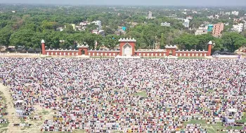 দিনাজপুরে দেশের অন্যতম বৃহৎ ঈদ জামাতের প্রস্তুতি 