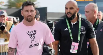 মেসির দেহরক্ষী নিষিদ্ধ, যে কারণে আর মাঠে থাকতে পারবেন না ইয়াসিন
