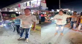 যানজট নিরসনে ডিমলায় ট্রাফিকের দায়িত্বে বিএনপি নেতা গোলাম রব্বানী
