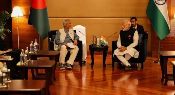 ড. ইউনূস ও নরেন্দ্র মোদির বৈঠক