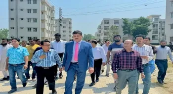 নীলফামারী মেডিক্যাল কলেজ পরিদর্শণে স্বাস্থ্য শিক্ষা অধিদপ্তরের মহাপরিচালক