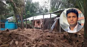 পঞ্চগড়ে ছাত্রলীগ সভাপতি সাদ্দামের বাড়িতে আগুন