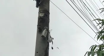 ধরলা সেতু পুলিশ চেকপোস্ট  ৬ মাস ধরে নেই পানি,অকার্যকর সিসি ক্যামেরা।