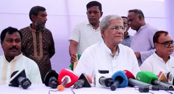 আমরা আরেকটা গাজায় পরিণত হতে চাই না : মির্জা ফখরুল