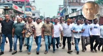 তারেক রহমানের খালাতো ভাই সাবেক সাংসদ তুহিন কারাগারে,মুক্তির দাবিতে নীলফামারীতে বিএনপির বিক্ষোভ মিছিল