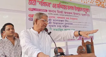 হিন্দু-মুসলিম আমরা এক বৃত্তে দুটি ফুল, মির্জা ফখরুল