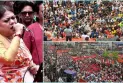 বিএনপির শ্রমিক সমাবেশ, মঞ্চে চলছে গান