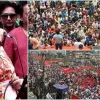 বিএনপির শ্রমিক সমাবেশ, মঞ্চে চলছে গান