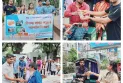 তীব্র গরমে জনসাধারণের পাশে পলিমাটি