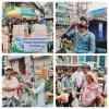 তীব্র গরমে তৃষ্ণার্ত শ্রমজীবী মানুষের পাশে এইচটিআই