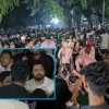 যমুনার সামনে বিক্ষোভে যোগ দিলেন নাহিদ-আখতার,