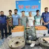 ফুলবাড়ীতে চোরাই চার্জার ভ্যানের মালামালসহ চোর চক্রের ০৫ সদস্য গ্রেফতার