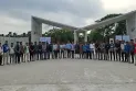 সাম্য হত্যাকারীদের গ্রেপ্তারের দাবিতে বেরোবি ছাত্রদলের অবস্থান কর্মসূচি 