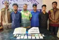 লালমনিরহাটে  অনলাইন জুয়া সিন্ডিকেটের চার সদস্য গ্রেপ্তার, ১২৫টি সিম কার্ড জব্দ