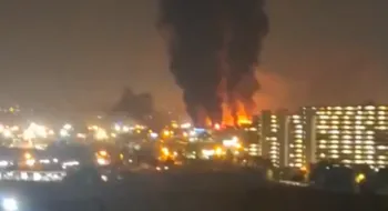 তেহরানে বিস্ফোরণ, বিমানবন্দরে আগুন