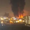তেহরানে বিস্ফোরণ, বিমানবন্দরে আগুন