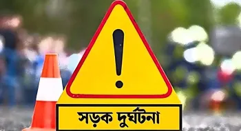 রংপুরে কাভার্ড ভ্যানের চাপায় এক মোটরসাইকেল চালক নিহত