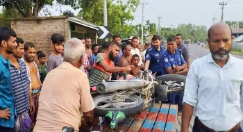 নীলফামারীতে সড়ক দুর্ঘটনায় নিহত ১