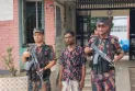 রাণীশংকৈল ধর্মগড় ভারতীয়  সীমান্তে বিজিবি’র হাতে যুবক আটক
