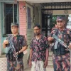 রাণীশংকৈল ধর্মগড় ভারতীয়  সীমান্তে বিজিবি’র হাতে যুবক আটক