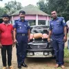 রংপুরে ১১ কেজি গাঁজাসহ প্রাইভেটকার আটক: চালক পলাতক