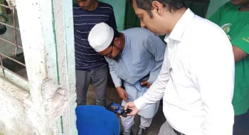 তারাগঞ্জে অসুস্থ্য ছাগল জবাই করে বিক্রির অপরাধে জরিমানা