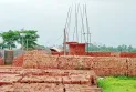 রংপুরে প্রশাসনকে বৃদ্ধাঙ্গুলি দেখিয়ে আবারও নির্মাণ করা হচ্ছে ইটভাটা