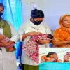 নয় বছরের সংসারে এলো তিন জমজ সন্তান